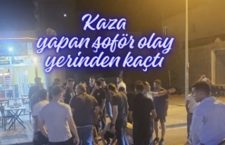 Trafik kazası 1 çocuk yaralandı