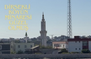 Dirsekli Köyün Minaresi güzel olmuş