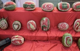 Diyarbakır karpuzu görücüye çıktı