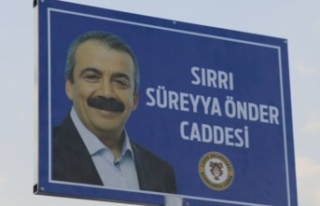 İdil caddesinin ismine Sırrı Süreyya Önder ismi...