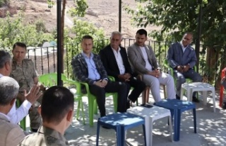 Kaymakam’dan Çınarlı Köyüne ziyaret