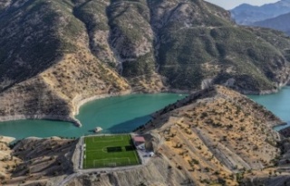 Uludere stadı ilgi çekiyor