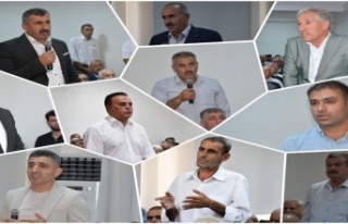 Vali Muhtarlarla toplantı gerçekleştirdi