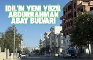 Abay bulvarı idil’in gelişen yüzü