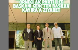 Ali Genç’ten Belediye Başkanı Kayır’a ziyaret