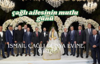 Çağlı ailesinin mutlu günü
