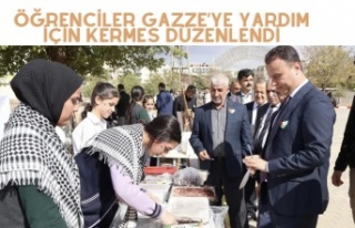 Gazze'ye kermes yardımı