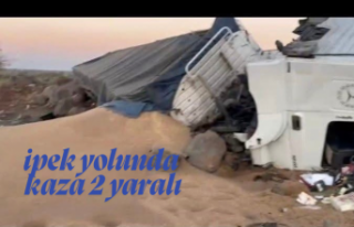 Ipekyolunda kaza 2 kişi yaralandı