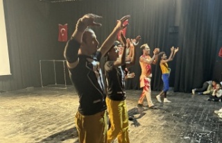 Sirk’ten İdil’de renkli gösteriler