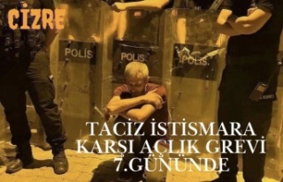 Taciz İstismar’a karşı açlık eylemine başladı