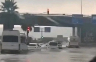 Cizre’de yağış etkili oldu