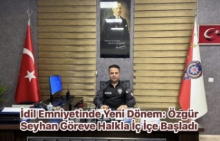 İdil Emniyetinde Yeni Dönem: Özgür Seyhan Göreve...