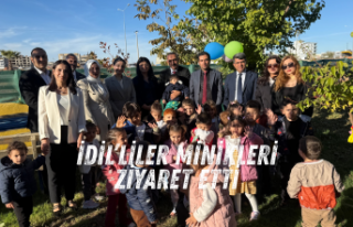 İdil’li minikler ziyaretçilerle buluştu