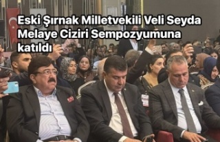 Veli Seyda Melayê Cizîrî Sempozyumu’na katıldı