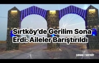 Belde halkı araya girdi Sırtköy’de Aileler barıştı
