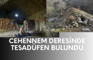 Cehennem Deresinde Yeraltında Camii bulundu