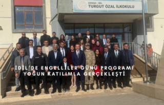 İdil Özel Eğitim Anaokulu’ndan 3 Aralık Engelliler...