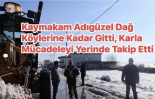 İdil’de Ulaşım İçin Gece Gündüz Çalışma