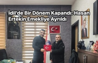 İdil’in Sevilen Bekçisi Hasan Ertekin’e Veda