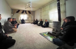 Vali Ekici’den Oymak Köyüne ziyaret