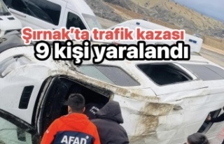 Şırnak’ta trafik kazası