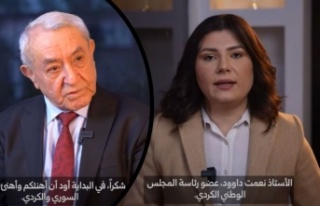 Süriye Devlet Televizyonunda ilk defa Türkçe yayın...