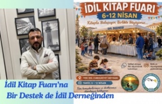 İdil Derneğin’den Kitap Fuarına destek