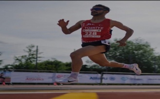 İdil’li Milli Atlet Mikail Al Türkiye Rekorunu kırdı