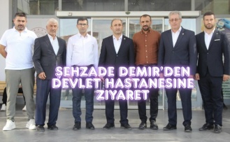 Şehzade Demir’den İdil’e ziyaret