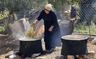 Üzümün pekmez yolculuğu başladı