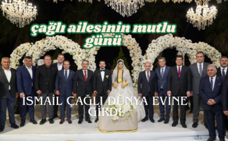 Çağlı ailesinin mutlu günü