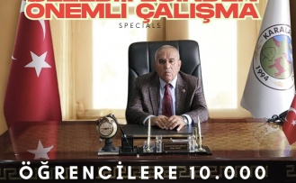 Karalar Belediyesinden Eğitim desteği