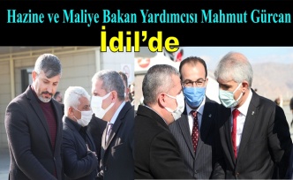Hazine ve Maliye Bakan yardımcısı Mahmut Gürcan'dan Şırnak'a ziyaret