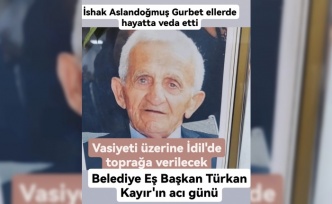 Belediye Eş Başkanı Türkan Kayırın acı günü
