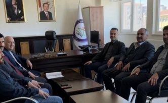 Kaymakam Adıgüzel’den Dekana ziyaret