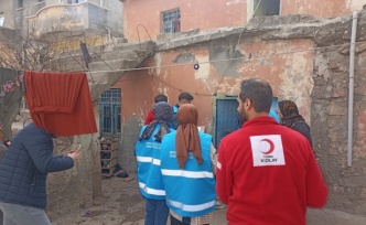 Kızlay Şubesinin yardımları sürüyor
