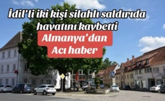 Almanya’da silahlı saldırıya uğrayan iki idilli hayatını kaybetti