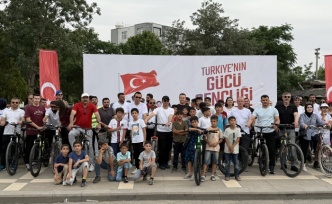 Gençler için Bisiklet turu düzenlendi