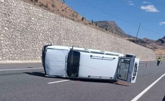 Trafik kazası 1 Kişi yaralandı