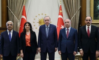 İmralı heyeti Erdoğan görüşmesi gerçekleşti