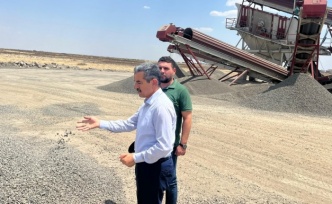Şırnak Valisinden Konkasör tesisine ziyaret