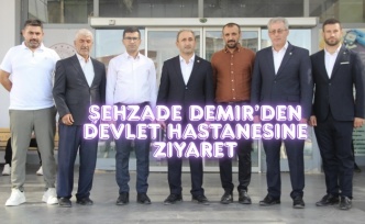 Şehzade Demir’den İdil’e ziyaret