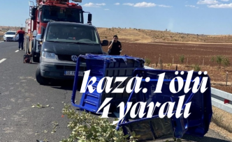 Baba hayatını kaybetti 4 kişi yaralandı