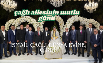 Çağlı ailesinin mutlu günü
