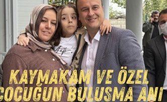 Özel Çocuk’tan Kaymakama özel ilgi