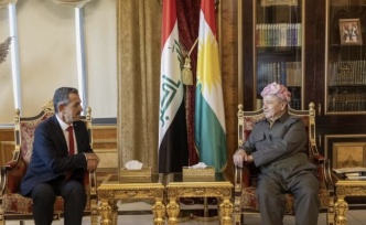 Şırnak Valisi Ekici Barzani ile görüştü