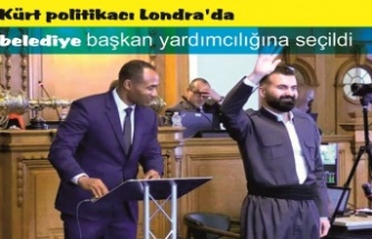 Kürt politikacı Londra'da belediye başkan yardımcılığına seçildi