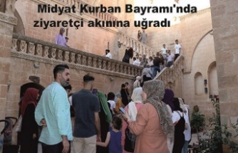 4 Günde 40 bin Turist Midyat'tı ziyaret etti