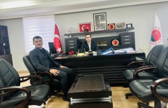 İlçe Başkanı Genç Vali yardımcısını ziyaret etti