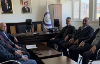 Kaymakam Adıgüzel’den Dekana ziyaret